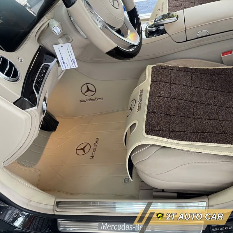 Thảm lót sàn Fiber Basic Mercedes S450 2021