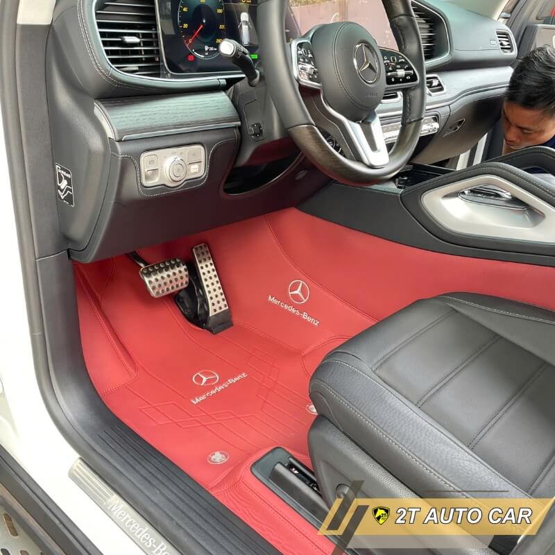 Thảm lót sàn Fiber Luxury Mercedes GLS 450 2024