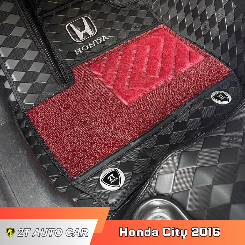 Thảm lót sàn Da Ép Honda City (2016)