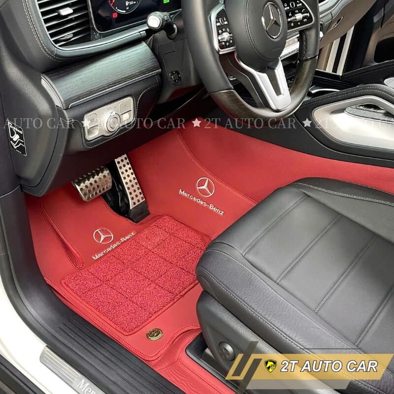 Thảm lót sàn Fiber Luxury (màu đỏ)