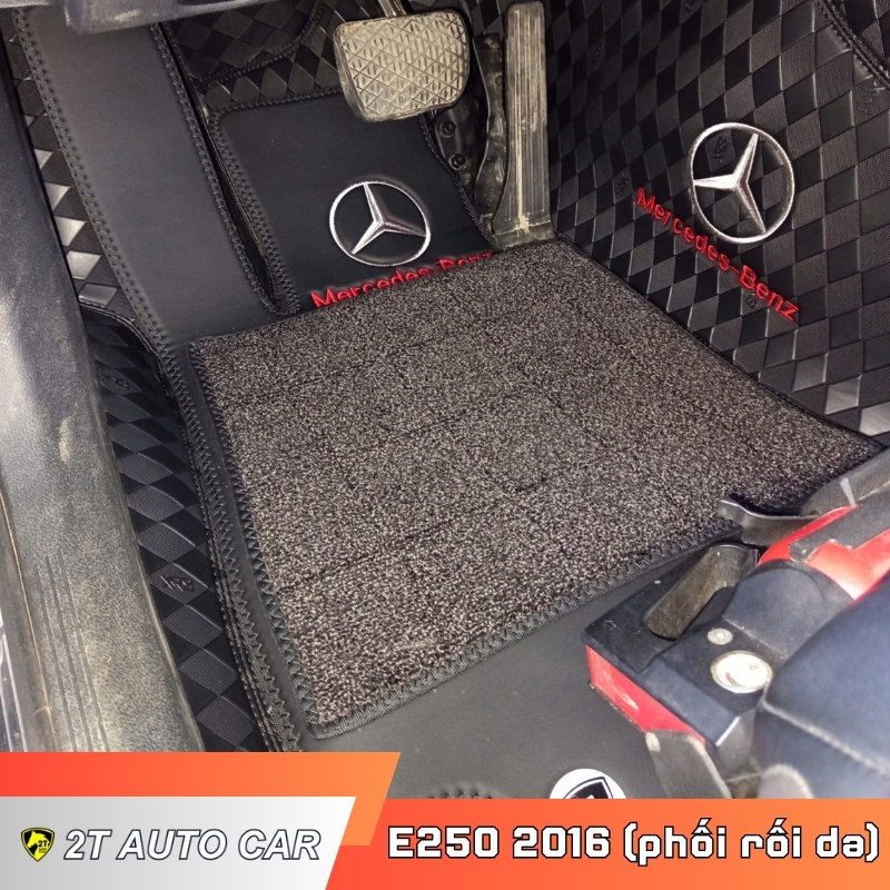 Thảm lót sàn Da Ép E250 2016 (phối rối da)