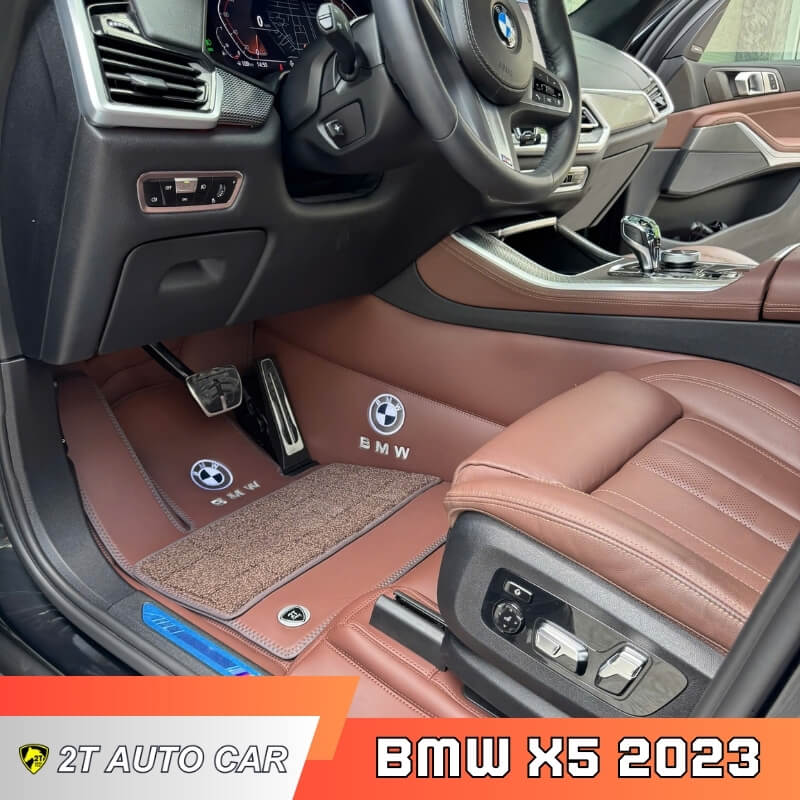 Thảm lót sàn Fiber Luxury Chống Bụi BMW X5 (2023)