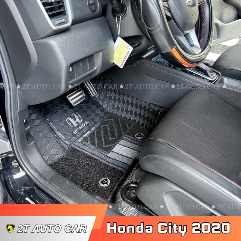 Thảm lót sàn Da Ép Honda City (2020)