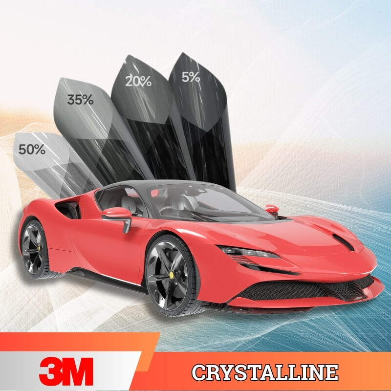 Phim cách nhiệt 3M CRYSTALLINE (7 chỗ)