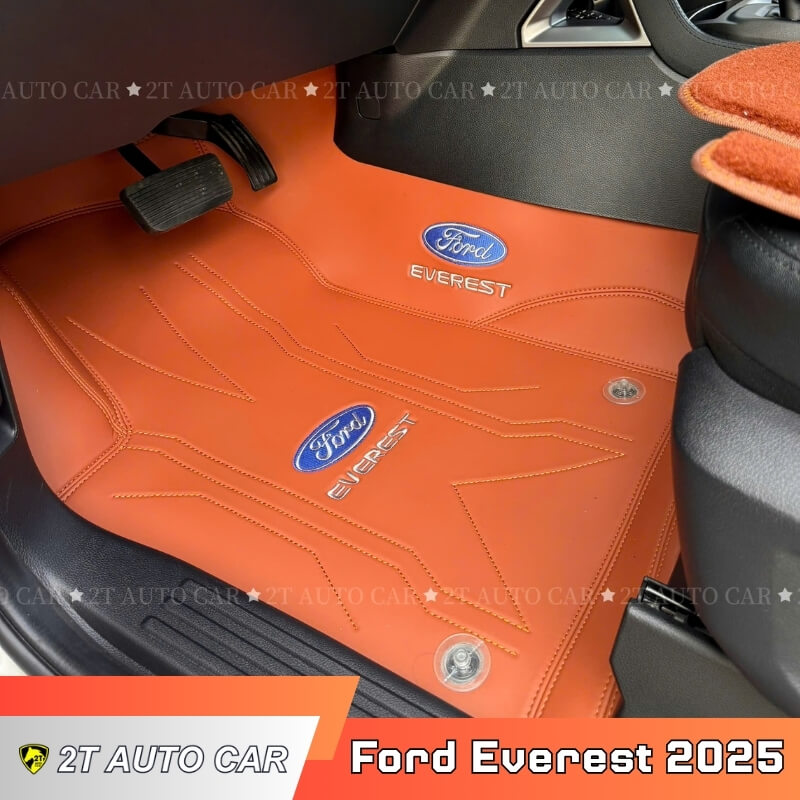Thảm lót sàn Fiber Luxury Chống Bụi Ford Everest (2025)