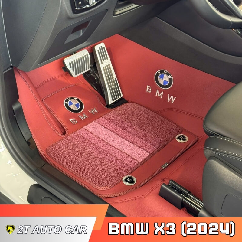 Thảm lót sàn Fiber Basic BMW X3 (2024)