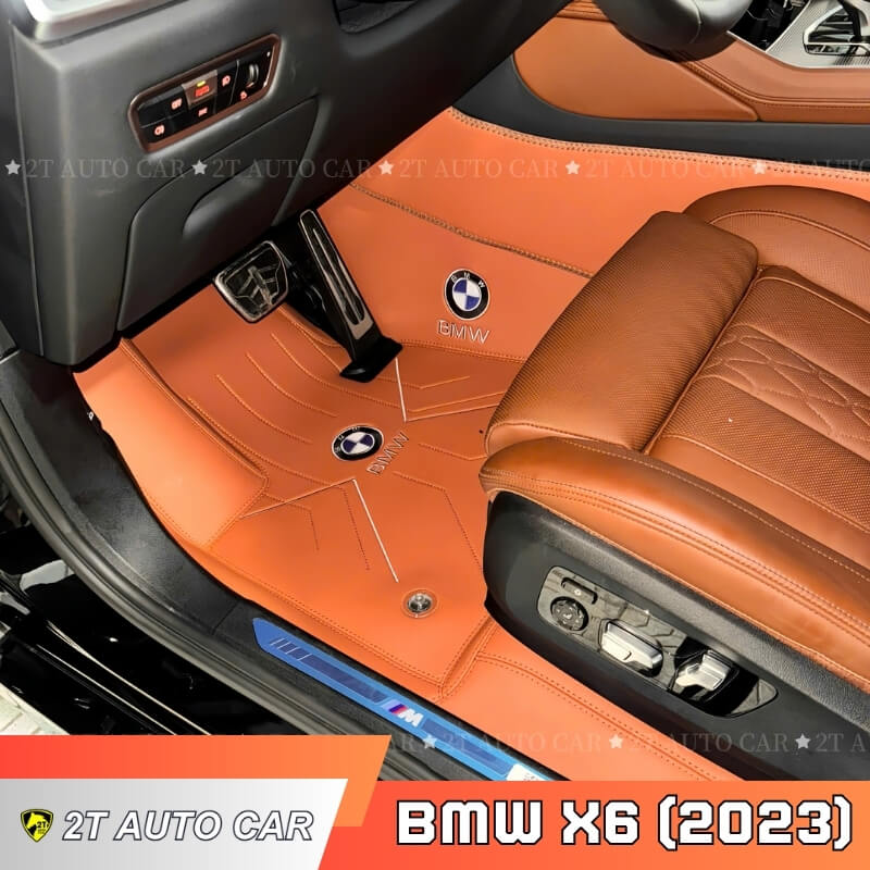 Thảm lót sàn Fiber Luxury Chống Bụi BMW X6 (2023)