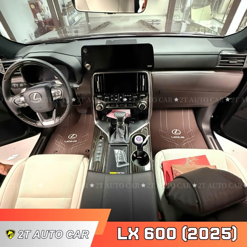 Thảm lót sàn Fiber Luxury Lexus LX600 (2025)