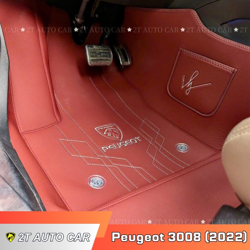 Thảm lót sàn Fiber Luxury Peugeot 3008 (2022)