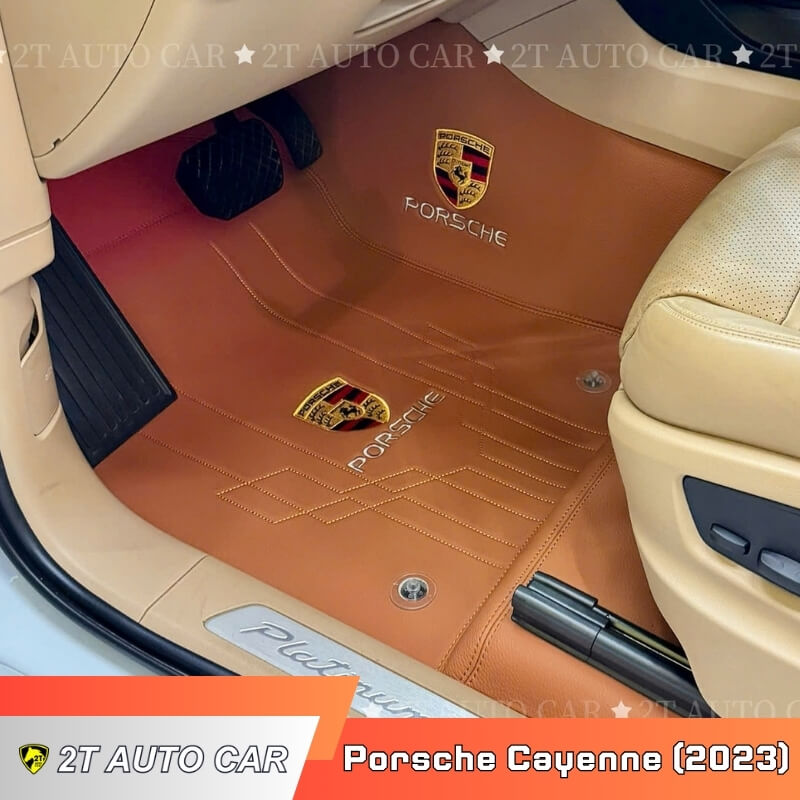 Thảm lót sàn Fiber Luxury Porsche Cayenne (2023)